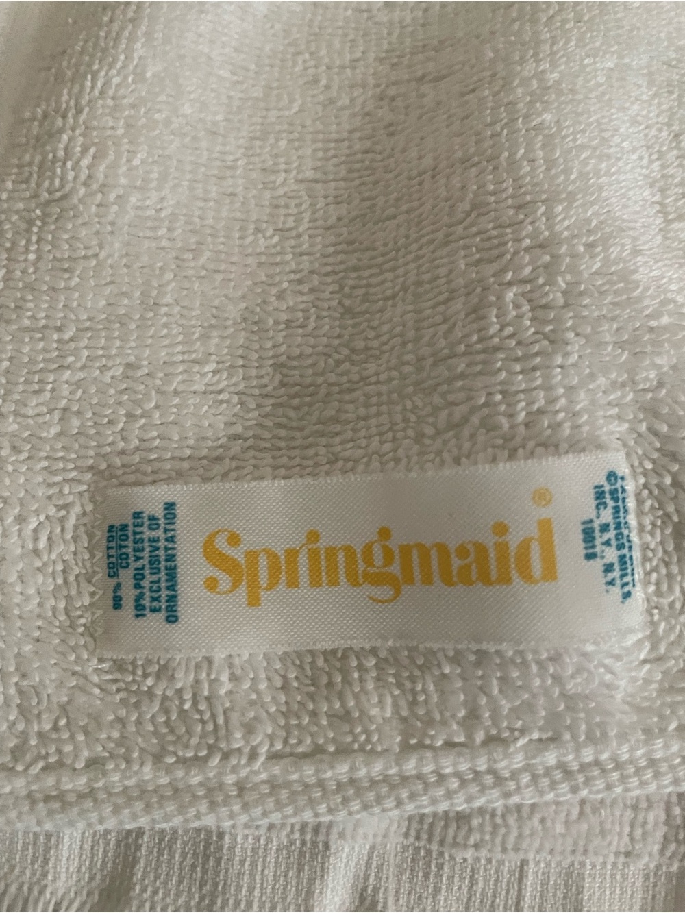 Vintage Springmaid Towel Set with 2 towels and one hand towel - Picture 4 of 4